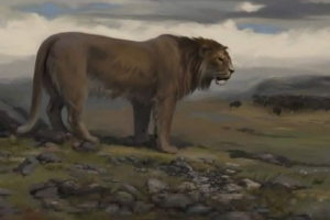 Стародавні тварини. Печера лев Стародавні тварини. Печера лев