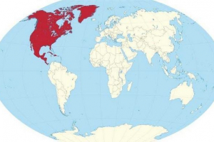 Екстремальні географічні моменти північної америки: північ, південь, західний і східний Екстремальні географічні моменти північної америки: північ, південь, західний і східний