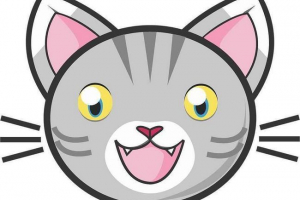 Смішні фотографії з намальованих кішок і кошенят для дітей