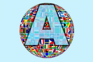 Список штатів на листі а Список штатів на листі а