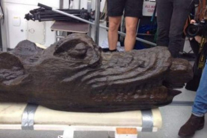 Голова морського монстра потрапив у швецію Голова морського монстра потрапив у швецію